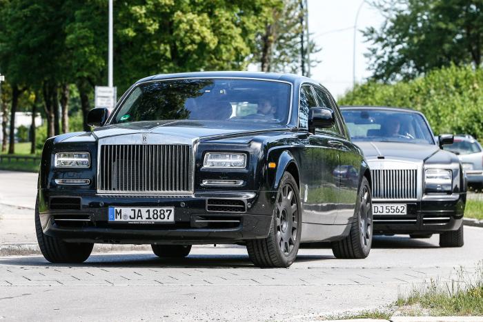 Rolls-Royce Phantom spied