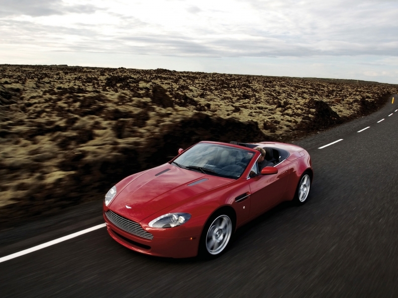 Aston Martin V8 Vantage Roadster 2007  ������������� ����