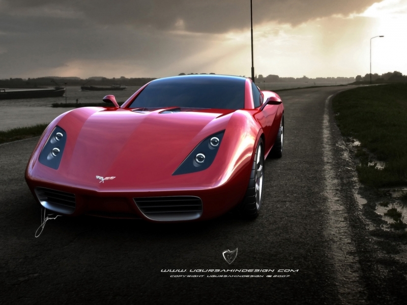 Chevrolet Corvette Z03 Concept 2009 ������������� ����
