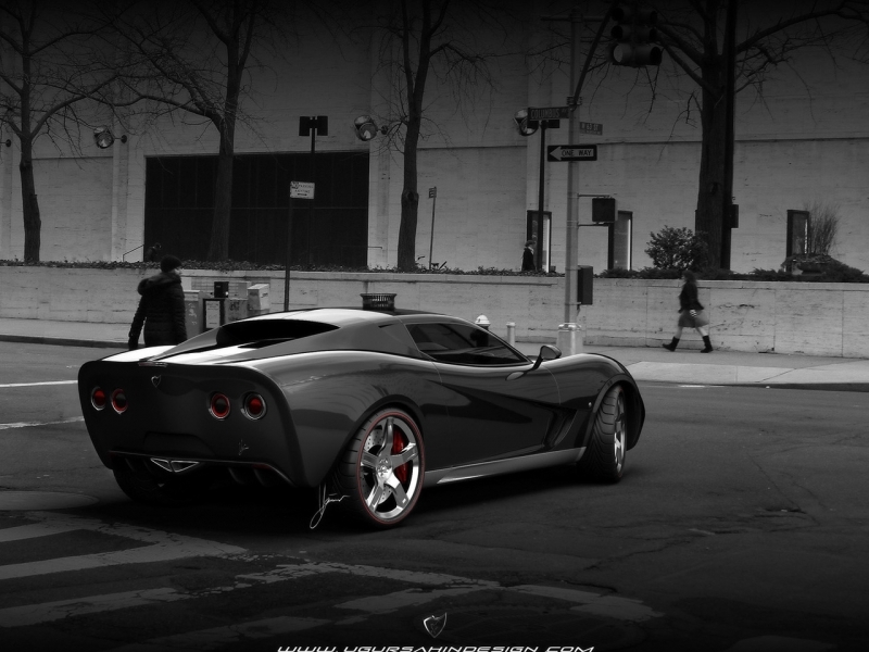 Chevrolet Corvette Z03 Concept 2009 ������������� ����