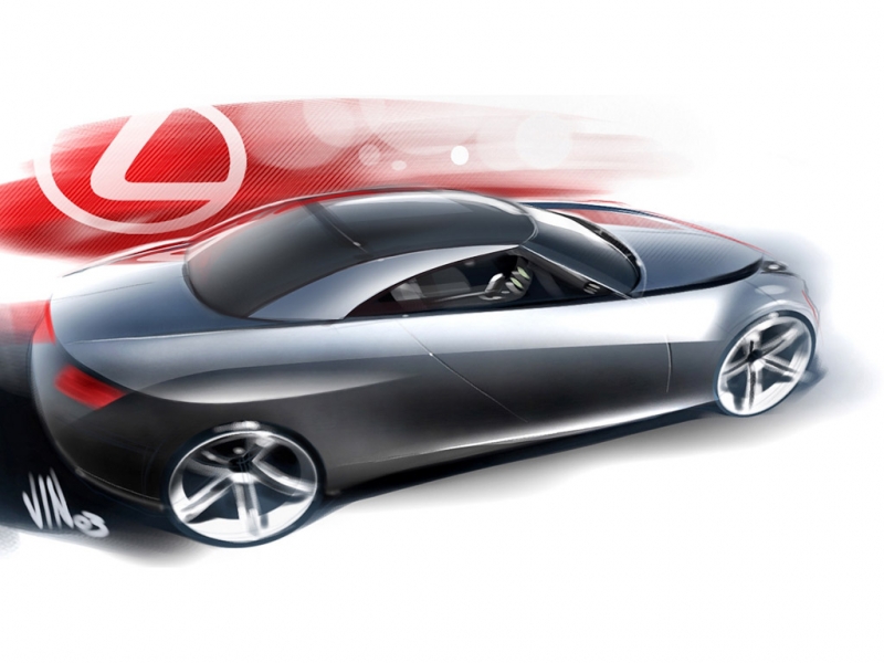 Lexus Lf-C Concept 2004 ������������� ����