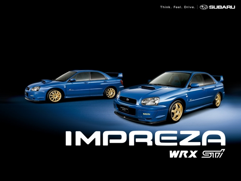 Subaru Impreza WRX автомобильные обои
