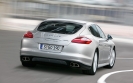 Porsche Panamera Turbo Rear Angle Speed 2010