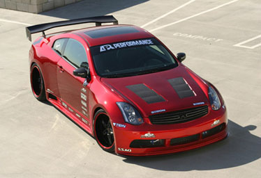 Widebody Aerodynamic Kit для автомобилей Infiniti G35 Coupe 2003-2007 годов