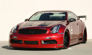 Widebody Aerodynamic Kit для автомобилей Infiniti G35 Coupe 2003-2007 годов