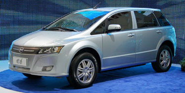 Детройт-2010: Китайский электрический кроссовер BYD E6 начнут продавать в США в 2010 году