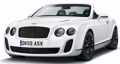 Кабриолет Bentley Continental Supersports дебютирует в Женеве