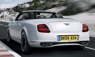 Кабриолет Bentley Continental Supersports дебютирует в Женеве