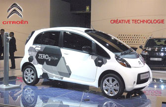 На автосалоне Brussels Motor Show-2010 показали серийный электромобиль Citroen C-Zero