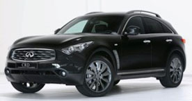 Программа тюнинга для спортивного кроссовера Infiniti FX50S от ателье CRD