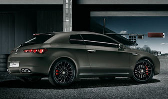 Спецверсия купе Alfa Romeo Brera - Italia Independent