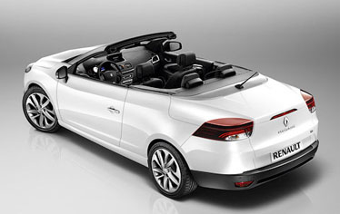 Renault Megane Coupe-Cabriolet 2010 – первые официальные фотографии