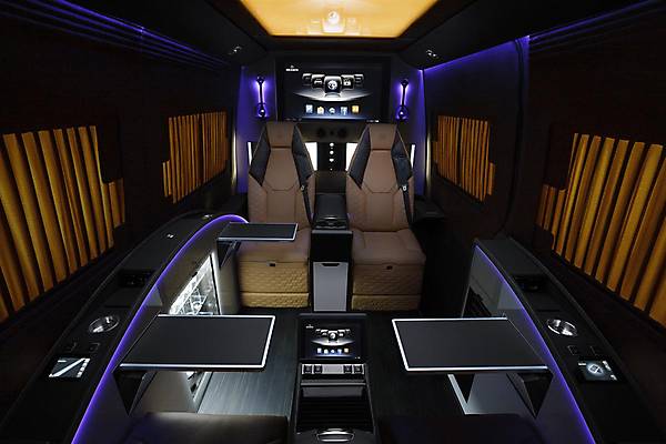 Brabus создала микроавтобус на базе Mercedes-Benz Sprinter