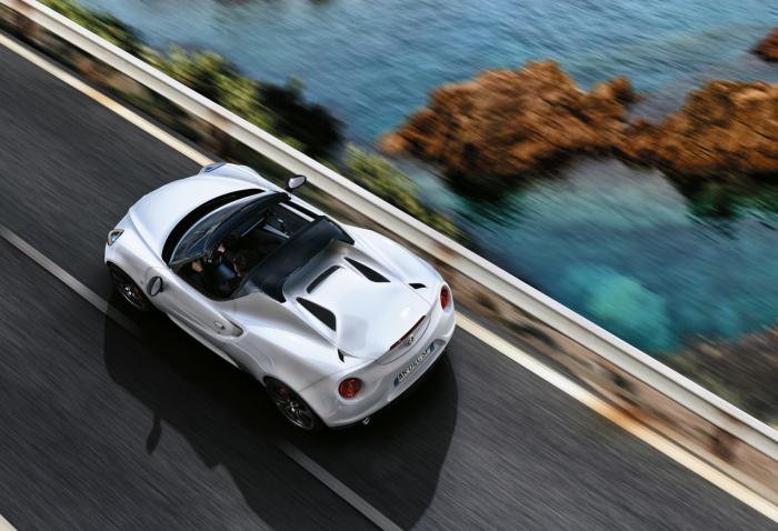� ������ ������ ����� Alfa Romeo 4C Spider