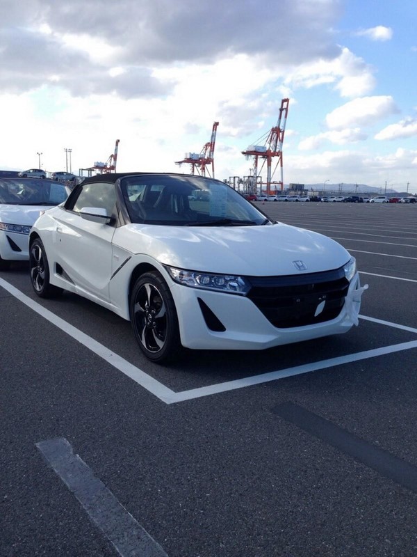 Новый маленький родстер Honda S660: первые фото