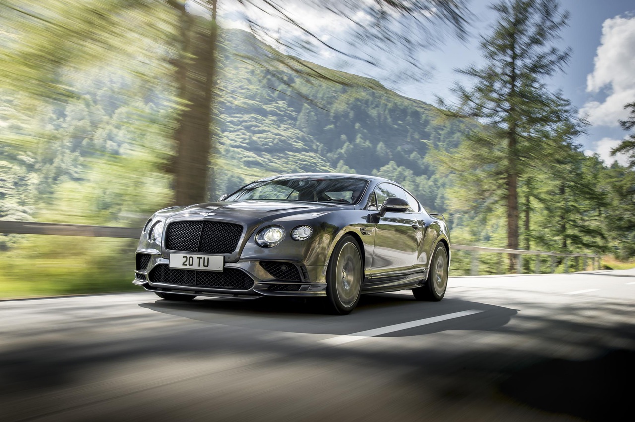 Англичане из Bentley представили свою последнюю самую мощную модель