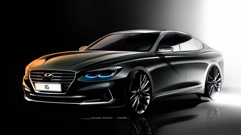 Hyundai ������� ������ ������ ��������� Grandeur