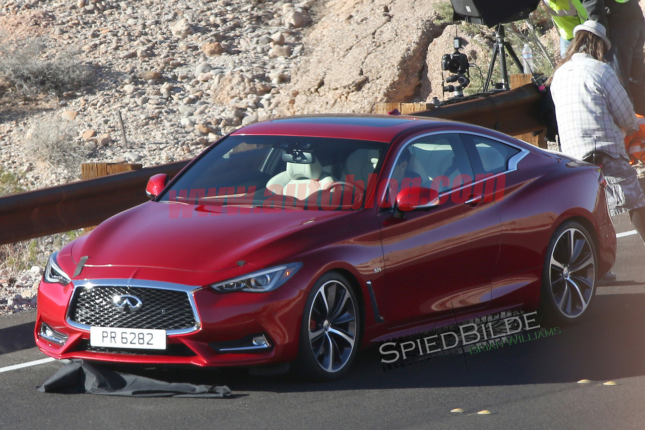 Фотошпионы зафиксировали новую модель Infiniti