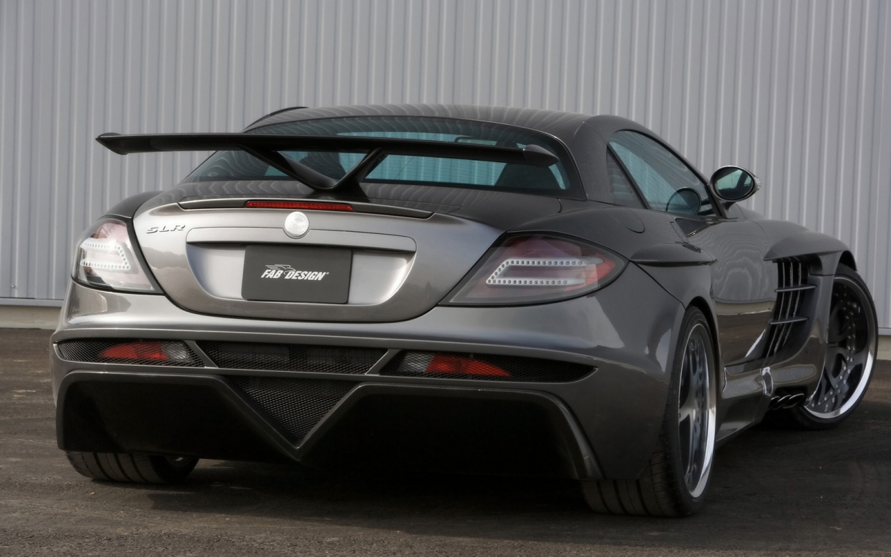 FAB Design Mercedes Benz SLR Desire Rear Angle ������������� ����